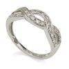 טבעת יהלומים קשר אינסופי-טבעת יהלומים-טבעת אינפיניטי