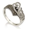 טבעת יהלומים עיטורי רויאל משתלבים-טבעת יהלומים-טבעת מיוחדת