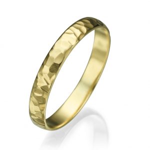 טבעת נישואין לאשה- ריקועים מעודנים
