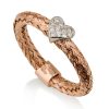 טבעת יהלומים קשר אהבה- זהב 14K-טבעת אירוסין