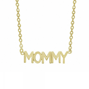 שרשרת Mommy בעיצוב אישי - זהב 14K