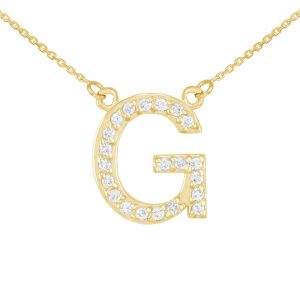 שרשרת יהלומים G - זהב 14K