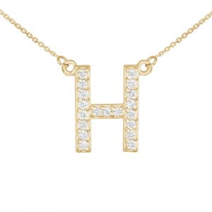 שרשרת יהלומים H - זהב 14K